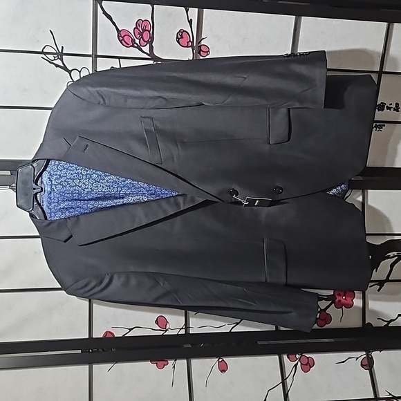 Indochino Dark Gray Blazer Jacket NWT - Picture 1 of 6